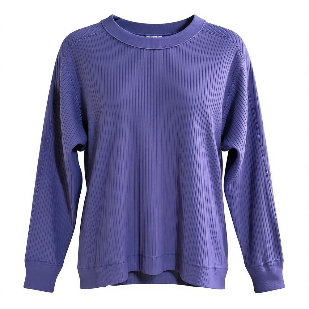 G-Star Women's Long Sleeve Ribbed Top‎ in Purple